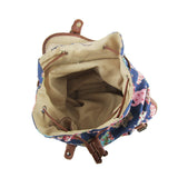 Elephant Retro Rucksack - Dark Blue image