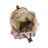 Mixed Cat Retro Rucksack - Pink image