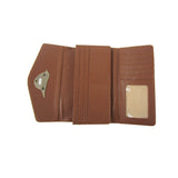 Bird Clasp Purse - Brown image