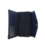 Edie Contrast Envelope Purse - Apricot image