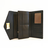 Stitched Envelope Purse - Black image