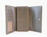 Cathy 3D Pattern Ladies Wallet - grey image