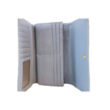 Cathy 3D Pattern Ladies Wallet - blue image