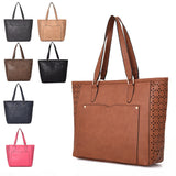 Katy Tote Bag - fuchsia image