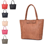 Sofia Bow Tote - blue image