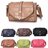 Snake Flap Cross Body Bag - light green image