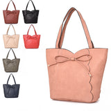 Brodie scallop bow bag - Red brown image
