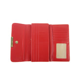 Samantha Bar Purse Long burgundy image