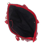 Violet Buckle Tote Bag - Red image