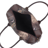 Layla Snake Bag - Brown image