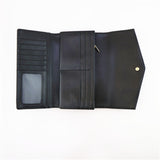 Point Trim Purse - Black image