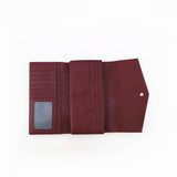 Point Trim Purse - Burgundy image