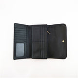 Contrast Edged Purse - Black image