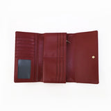 Joline Laser Edge Purse - Burgundy image