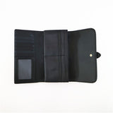 Ellie-May Metal Bar Trim Purse - Black image