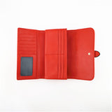 Ellie-May Metal Bar Trim Purse - Orange image