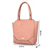 Pansy Croc Finish Shopper - Pink image