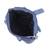 Maddison tote bag with luggage tags - blue image