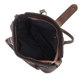 Maddison tote bag with luggage tags - brown image