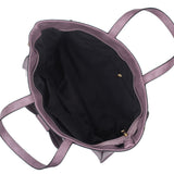 Matilda bow tote bag - purple image