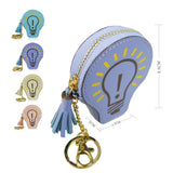 Light Bulb Coin Purse - BEIGE image
