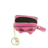 Square Coin Purse - FUCSHIA image