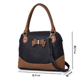 Parry Bow Contrast Tote Bag - Orange image