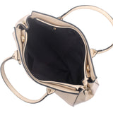 Layla Structured Bag with Luggage Tag  - Beige image