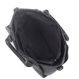 Tallulah V-Cut Angular Handbag - Black image