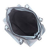 Tallulah V-Cut Angular Handbag - Blue image