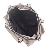 Tallulah V-Cut Angular Handbag - Beige image