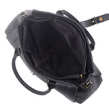 Kylie Buckle Strap Handbag - Black image