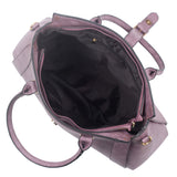 Kylie Buckle Strap Handbag - Purple image
