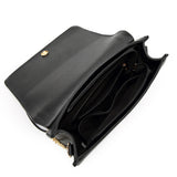 Trinity Lock Cross Body Bag - Black image