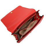 Trinity Lock Cross Body Bag - Red image