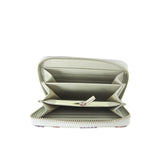 Kacey Leaf Pattern Purse - Beige image