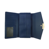 Sinead envelope flap purse - Dark Blue image