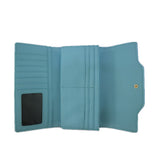 Zandra zip front purse - Blue image