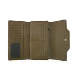 Zandra zip front purse - Taupe image