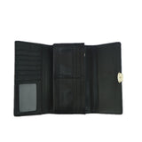 Raleigh circle trim purse - Black image
