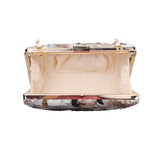 Katherina Embroidery Box Bag - Beige image