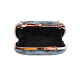 Tessie Bow Clasp Box Clutch - Grey image