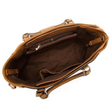 Semeria Colour Block Tote Bag - Tan image