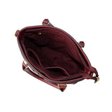 Zahara Mini Tote Bag - Burgundy image
