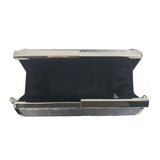 Acrylic box bag - Black / Silver image