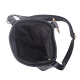 Libby Eyelet Ring Tote Bag - Black image