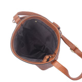 Libby Eyelet Ring Tote Bag - Brown image
