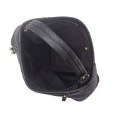 Lianne Zip Front Shopper - Black image
