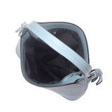 Tilly Tassel Side Tote Bag - Teal Blue image