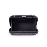 Dazzle box clutch bag - Black image